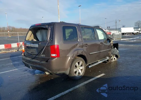 2012 Honda Pilot Touring from USA, damaged, VIN 5FNYF4H96CB024529